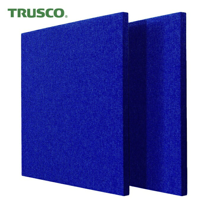 トラスコ TRUSCO 吸音パネル マグネット付 45cmX45cm 厚み20mm ネイビー (1枚) KOPM-NV 6,775円