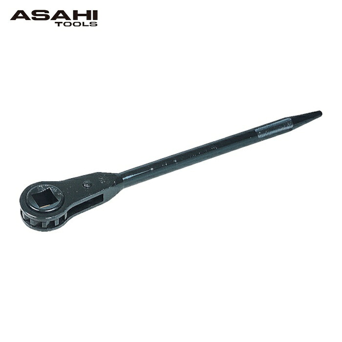 旭金属工業 ASH KKL0016 強力型四角ラチェットスパナ片爪16mm (1丁)