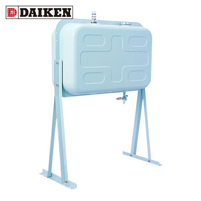 ダイケン DAIKEN 屋外用ホームタンク 95型 スチール製 壁寄せスライドタイプ 2ウェイストレーナー付き (1台) HT95NS|工具ランド