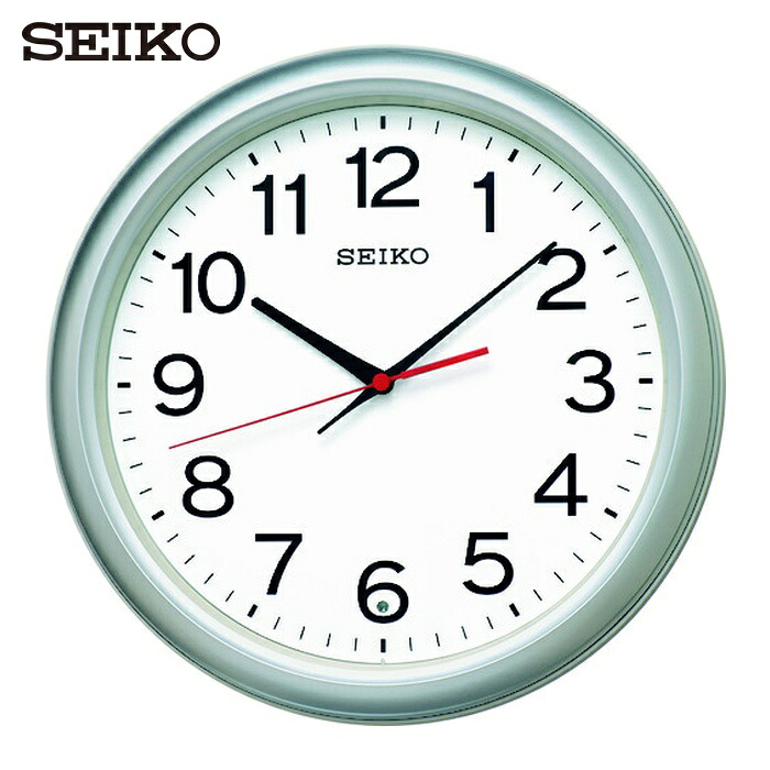 SEIKO 電波掛時計 KX250S (アクリル風防) (1個) KX250S