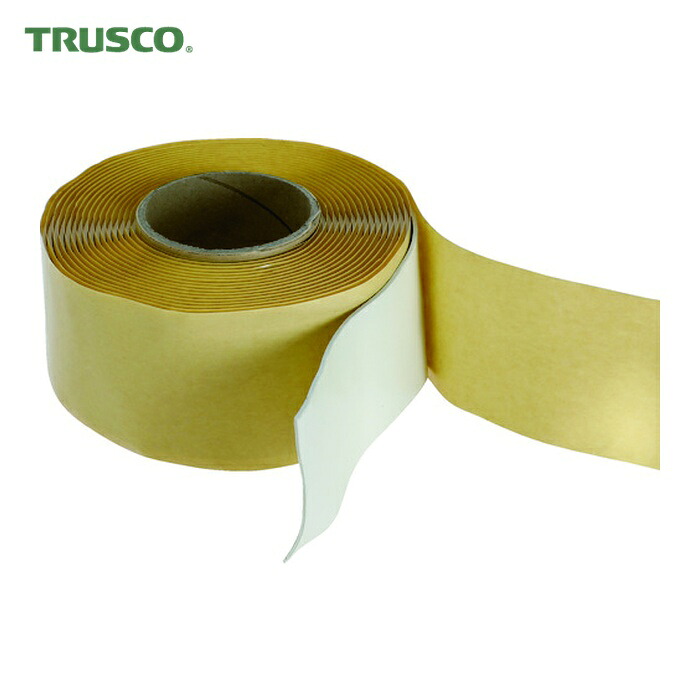 トラスコ TRUSCO 剥がせる耐熱ブチルテープ 2mmX50mmX5m (1巻) HRBT-50