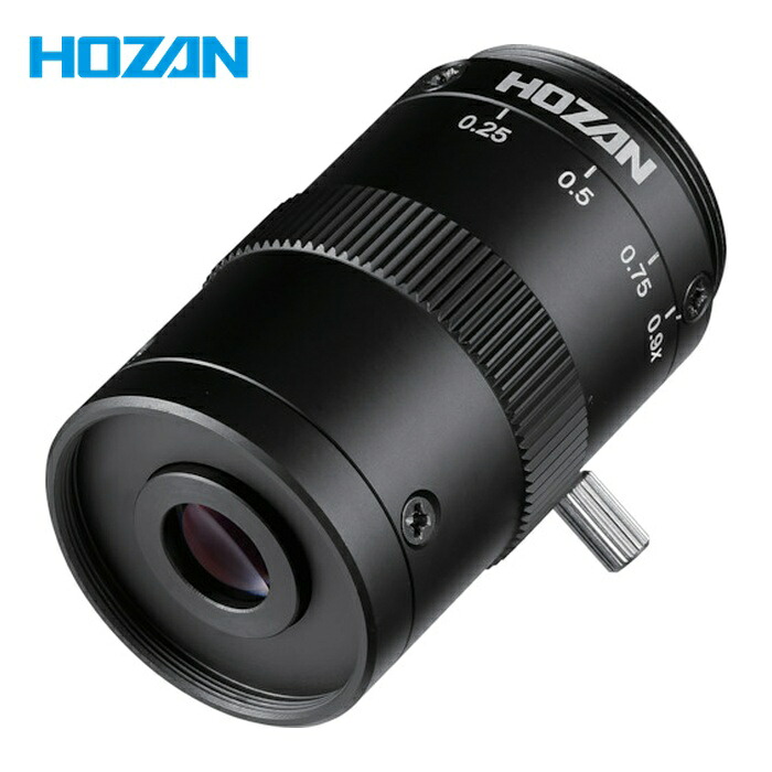 ホーザン HOZAN L-630 顕微鏡用品 レンズ(Cマウントカメラ用) 倍率0.19~0.93倍 (1個)