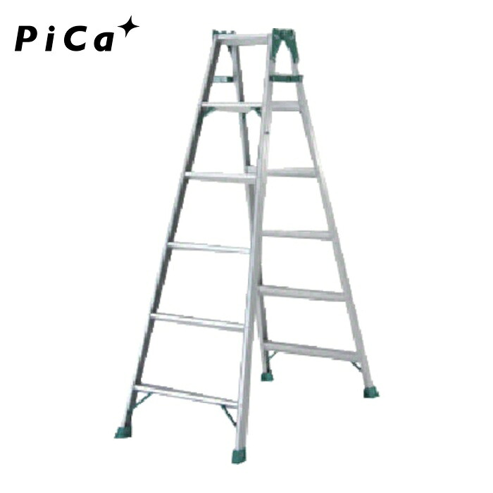 核分裂爆弾 Pica JOB-180E 掛けはしご兼用脚立スーパージョブJOB型 6尺 (1台)