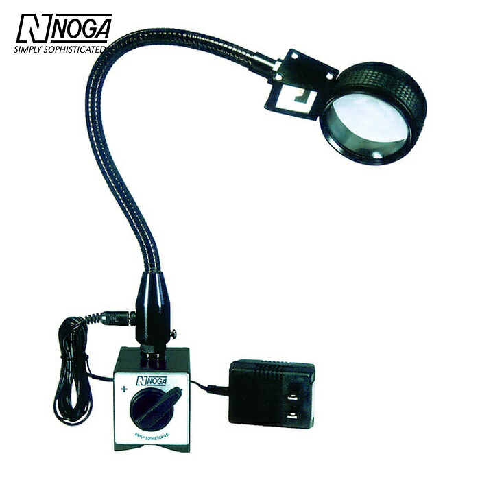 ノガ NOGA LED5000M LED付拡大鏡(マグネットタイプ) (1個)