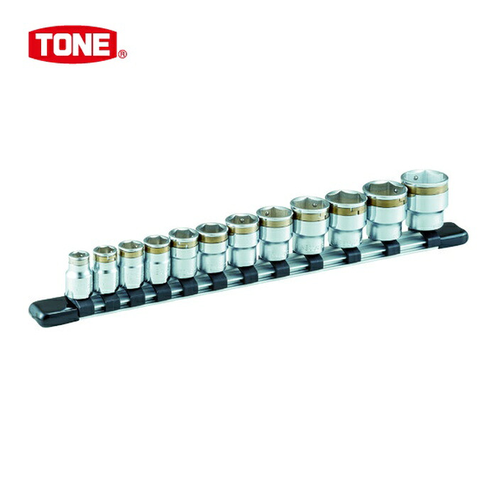 TONE トネ HSC312 ナットキャッチソケットセット(6角・保持者付) 12pcs (1S)