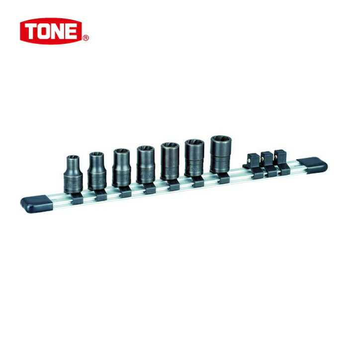 TONE トネ HTR307 トルネードソケットセット(ホルダー付) 7pcs (1S)