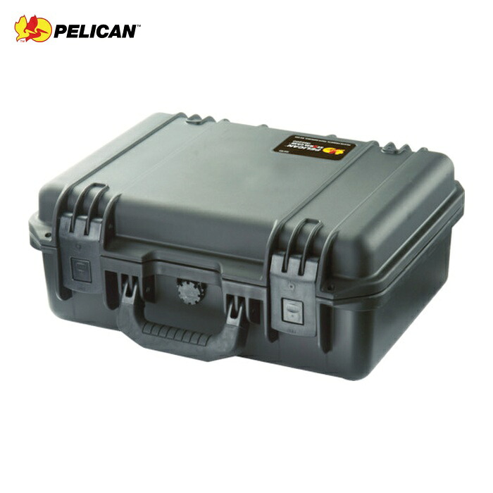 ペリカン PELICAN IM2200-00000 ストームケース スモールケース IM2200 (フォームなし)黒 411&times;323&times;168 (1個)｜工具ランド