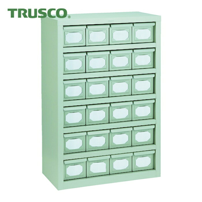 トラスコ TRUSCO K型引出しユニット 592X890 V-1X24個 (1台) K-46N (NG)|工具ランド