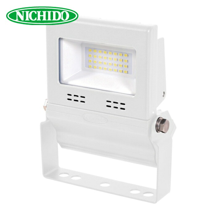 日動工業 NICHIDO LJS-FH10D-W-50K フラットライト10W 常設用 白 (1台)｜工具ランド