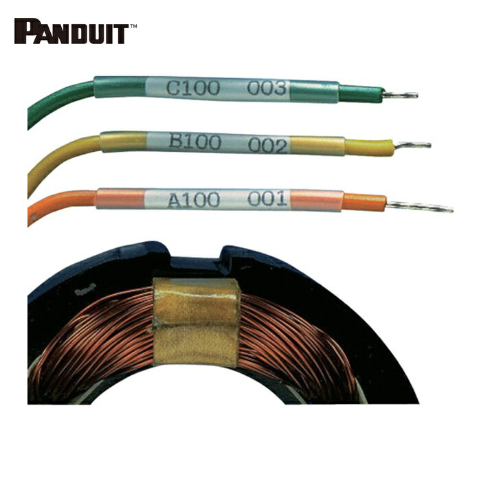 パンドウイット PANDUIT HSTTK100-48-5 熱収縮チューブ カイナー (5本入) (1箱)｜工具ランド