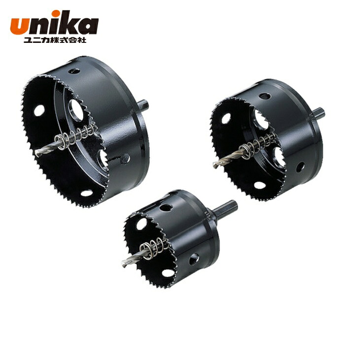 ユニカ unika HSS-VU-100 HSSハイスホールソー排水マス用VU100(120mm) (1本)