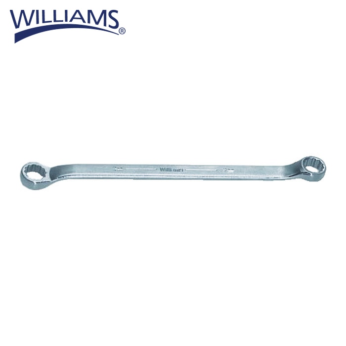 WILLIAMS ウィリアムズ JHWBWM-1922 両口めがねレンチ 10度オフセット 12角 対辺寸法19×22mm (1丁)