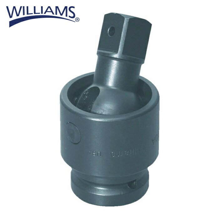 WILLIAMS ウィリアムズ JHW7-140B インパクト用ユニバーサルジョイント 1ドライブ 差込角25.4mm 全長114mm (1個)｜工具ランド