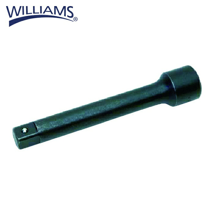 WILLIAMS ウィリアムズ JHWH-110B エクステンションバー インダストリアル 3/4 差込角凹19×凸19mm 全長204mm (1個)|工具ランド