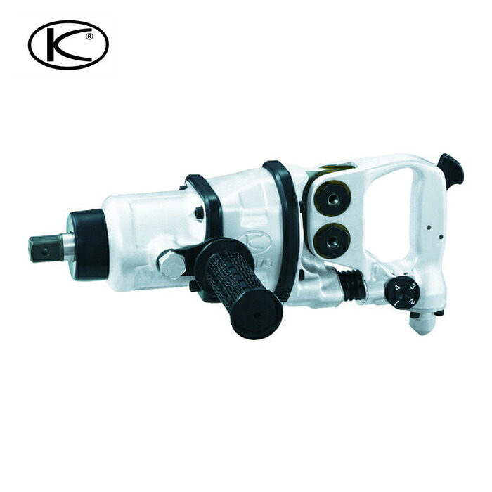 空研 KW-L17GV 防振型3/4inSQ油絵の具2階建てバス中型エアインパクトレンチ(2ハンマ・19粍角) KW-L17GV (1台)