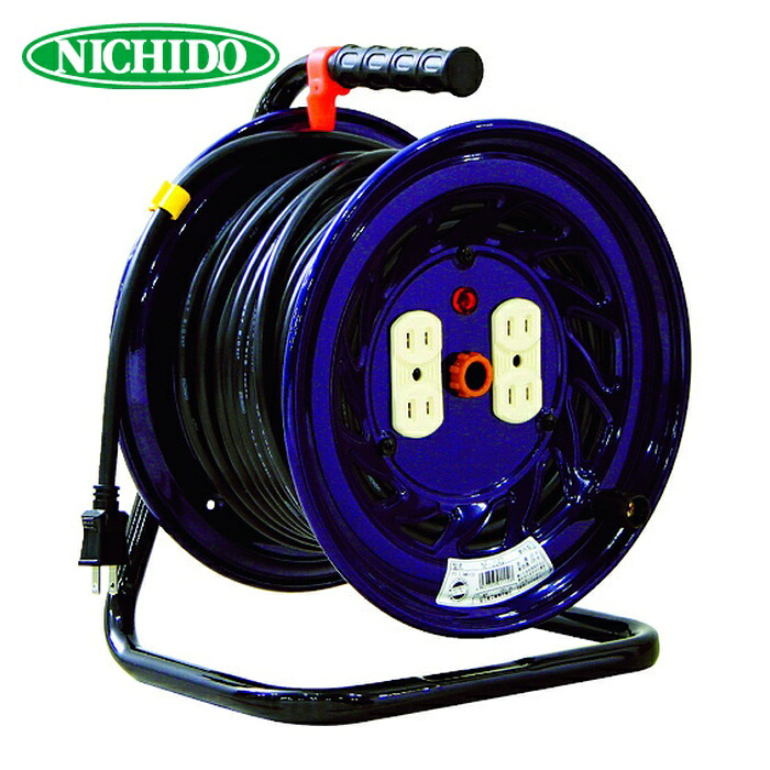 日動工業 NICHIDO NF-304D 電工ドラム 標準型100Vドラム 30m アースなし NF-304D (1台)