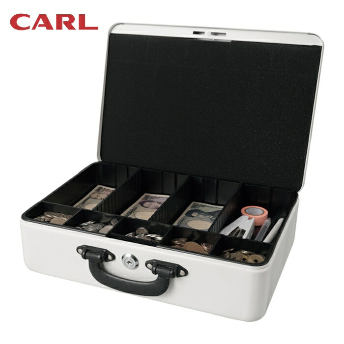 カール CARL 手提げ金庫 そとレジ A4サイズ (1台) MR-2700