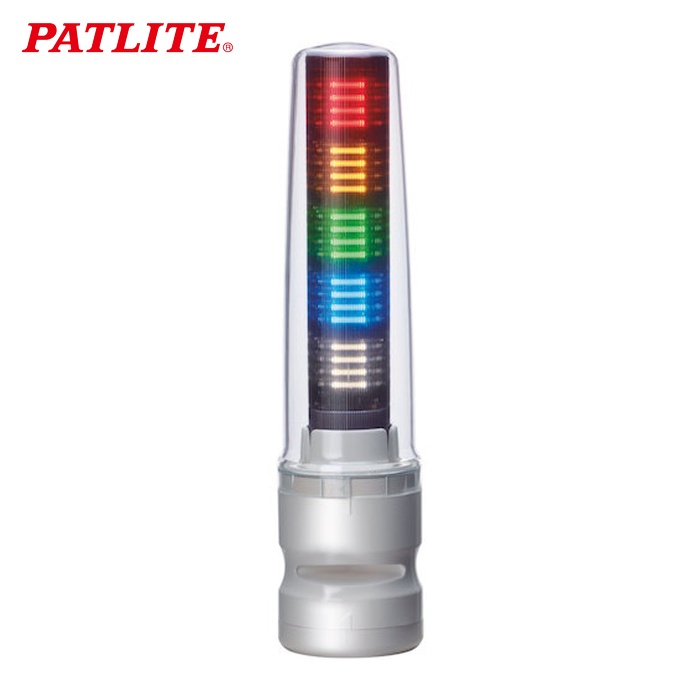 パトライト PATLITE LS7-302SFBWH-RYGNN シグナルタワー LED積層信号灯 (1台)