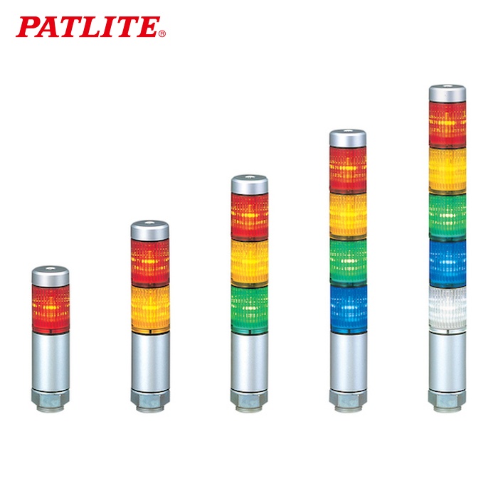 パトライト PATLITE MPS-202-RG スーパースリムLED超スリム積層 (1個)