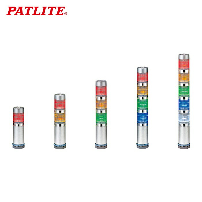 パトライト PATLITE MES-202A-RG スーパースリムLED超スリム積層 (1個)