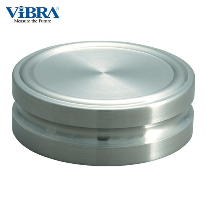 VIBRA 新光電子 M1DS-500G M1DS-500G:円盤分銅 500g M1級(非磁性ステンレス) (1個)