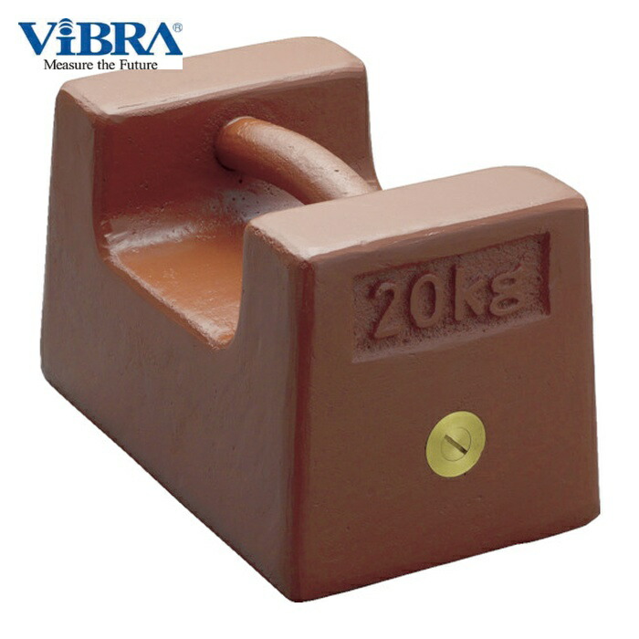 VIBRA 新光電子 M1RF-5K M1RF-5K:鋳鉄製枕型分銅 5kg M1級 (1個)｜工具ランド 11,068円