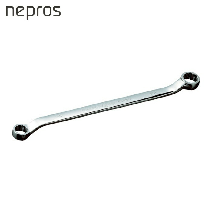 ネプロス nepros NM5-2224 45°X6°めがねレンチ22×24mm (1丁)
