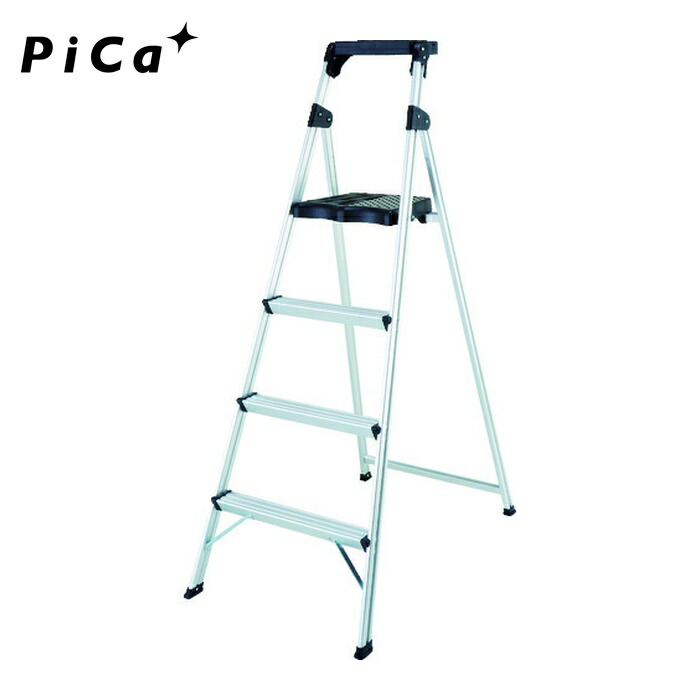 核分裂爆弾 Pica MFT-4 上枠付き添い人踏み台 4段 (1台)