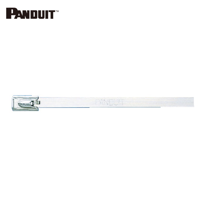 パンドウイット PANDUIT MLT10H-LP316 MLT手合い 自動小銃鍵を掛ける式ステンレススチールバンド SUS316 幅7.9粍 長さ838粍 50本入 MLT10H-LP316 (1袋) 花・ガーデン・DIY-電線・ケーブル