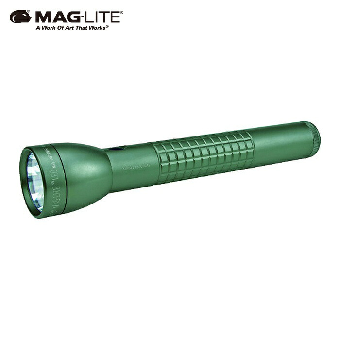 マグライト MAGLITE 懐中電灯 LEDフラッシュライト ML300LX グリーン (1個) ML300LXS3RI6