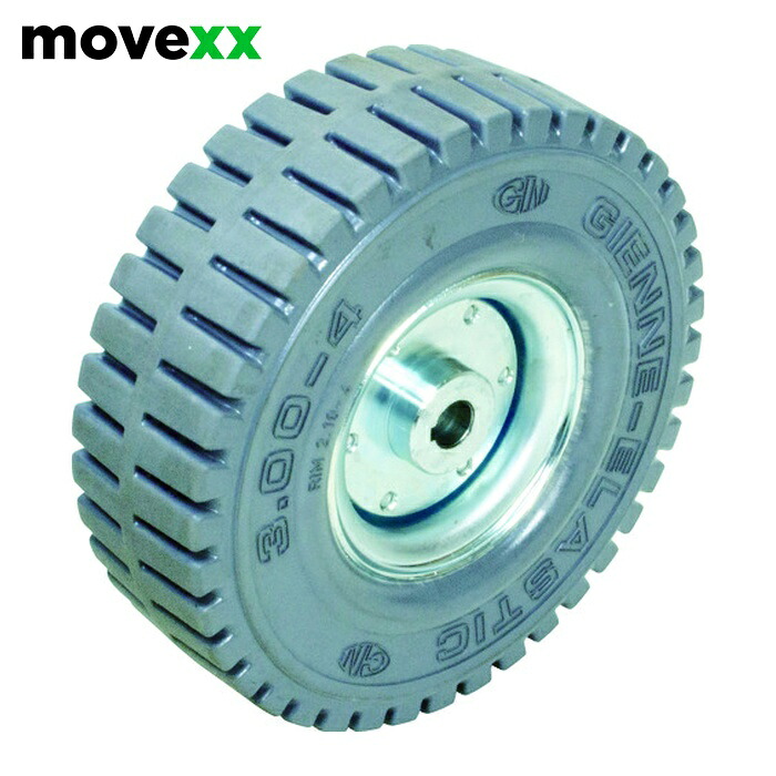Movexx M0115 電動式運搬車用オプション ノンマーキングゴム車輪 (1個)