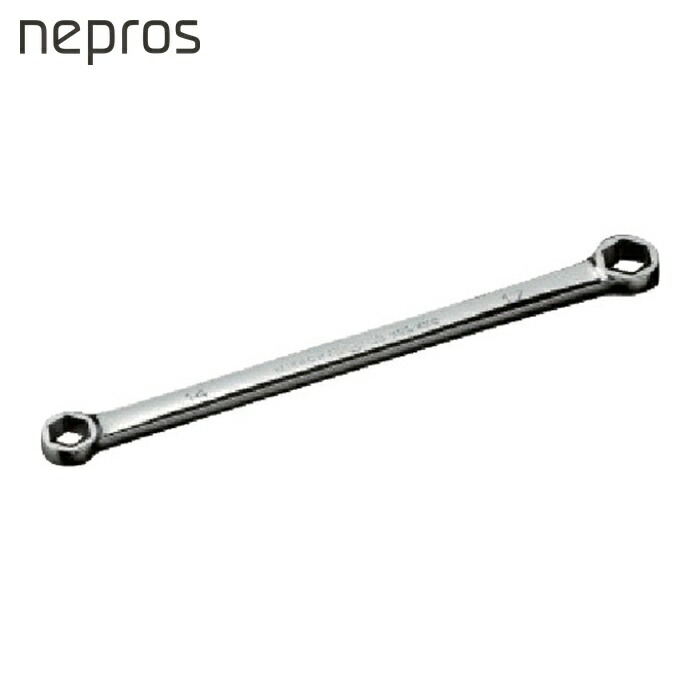 ネプロス nepros NM1-1417H ストレートスタンダードヘックスめがねレンチ14×17mm (1丁)