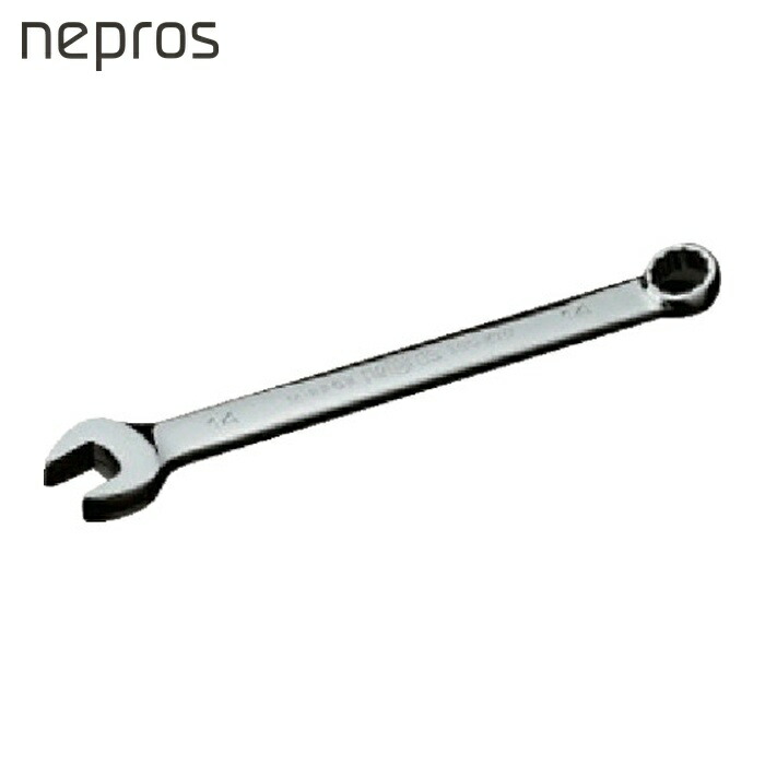 ネプロス nepros NMS2-27 コンビネーションレンチ 二面幅27mm 全長370mm (1丁)