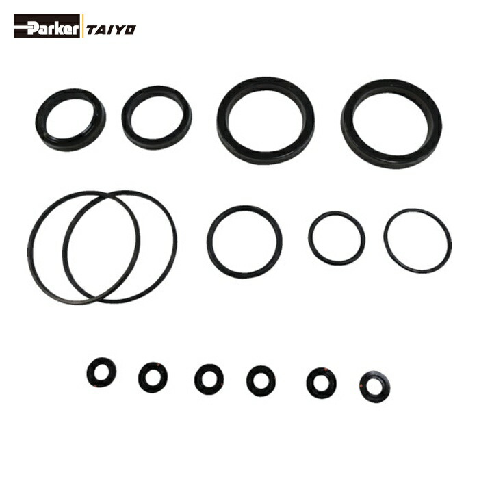 TAIYO 太陽鉄工 NH8R/PKS1-125B 油圧シリンダ用メンテナンスパーツ 適合シリンダ内径:φ125 (ニトリルゴム・スイッチセット用) (1S)