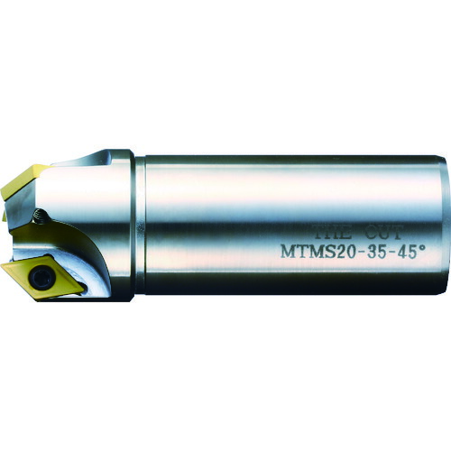 THE CUT MTMS20-35-45 3NT スローアウェイ面取りカッター スーパー面取丸 45&deg; 3 (1本)｜工具ランド