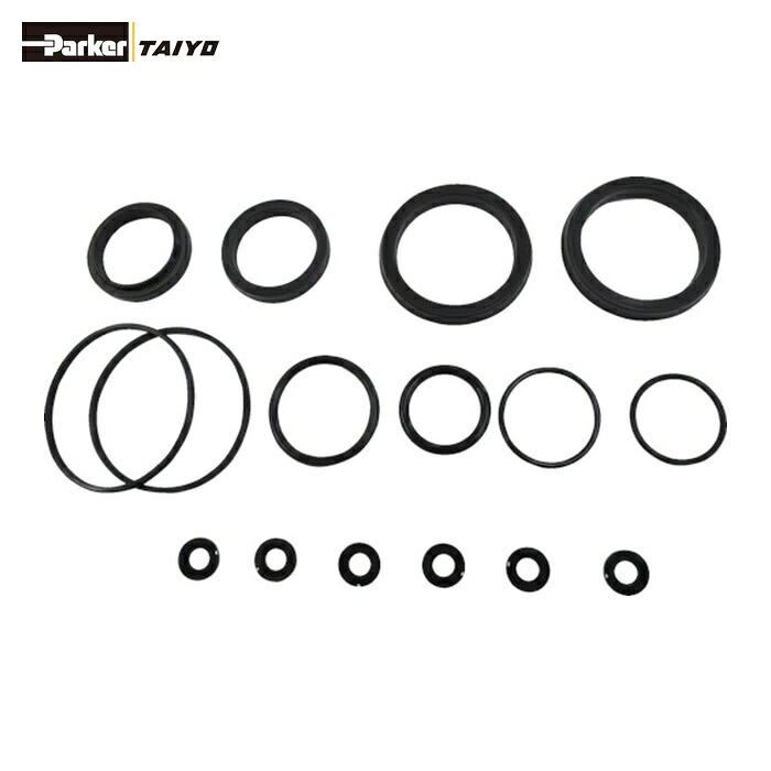 TAIYO お日さま鉄工 NH8/PKS3-140C 油圧円筒用検査と修理一部分 パッキン仕掛ける 其れ相応円筒口径:φ140 (フッ素天然ゴム・判定基準形用) (1S)