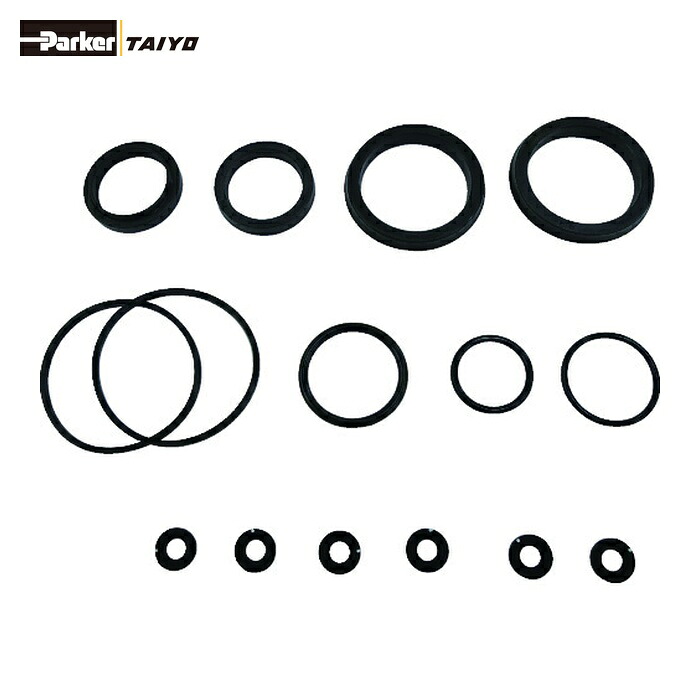 TAIYO お日さま鉄工 NH8R/PKS3-032B 油圧円筒用検査と修理一部分 パッキン仕掛ける 其れ相応円筒口径:φ32 (フッ素天然ゴム・取り替えっこ仕掛ける用) (1S)