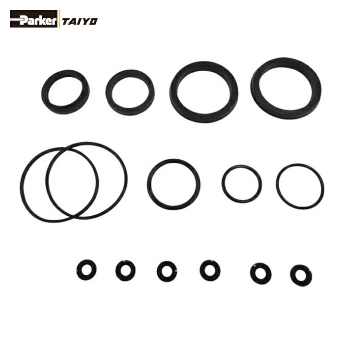 TAIYO 太陽鉄工 NH8R/PKS3-140C 油圧シリンダ用メンテナンスパーツ パッキンセット 適合シリンダ内径:φ140 (フッ素ゴム・スイッチセット用) (1S)