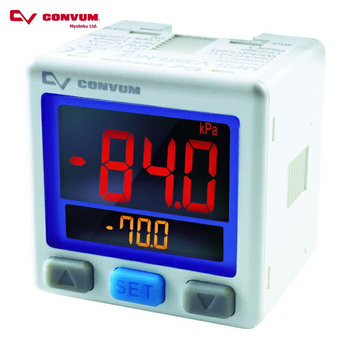 コンバム CONVUM MPS-C35R-NCA デジタル圧力センサ 連成圧 出力2点 アナログ出力付 (1個)