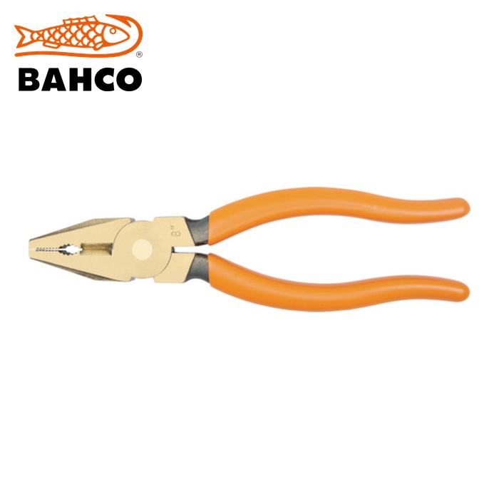 バーコ BAHCO NSB400-200 防爆ノンスパーキングコンビネーションプライヤー 鉄線切断1.0mm 全長200mm (1丁)