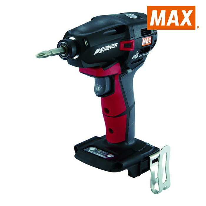 マックス MAX PJ-SD102 18V充電静音ドライバ本体のみ(アカ) (1台) 35,458円