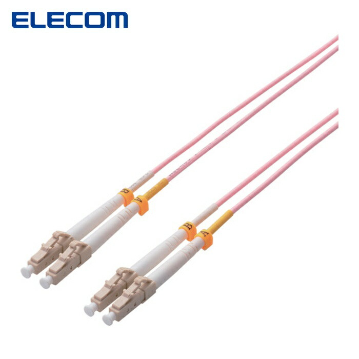 エレコム ELECOM OC-LCLC5OM3/3 光ファイバーケーブル マルチモード 10G LC-LC 3m (1本)