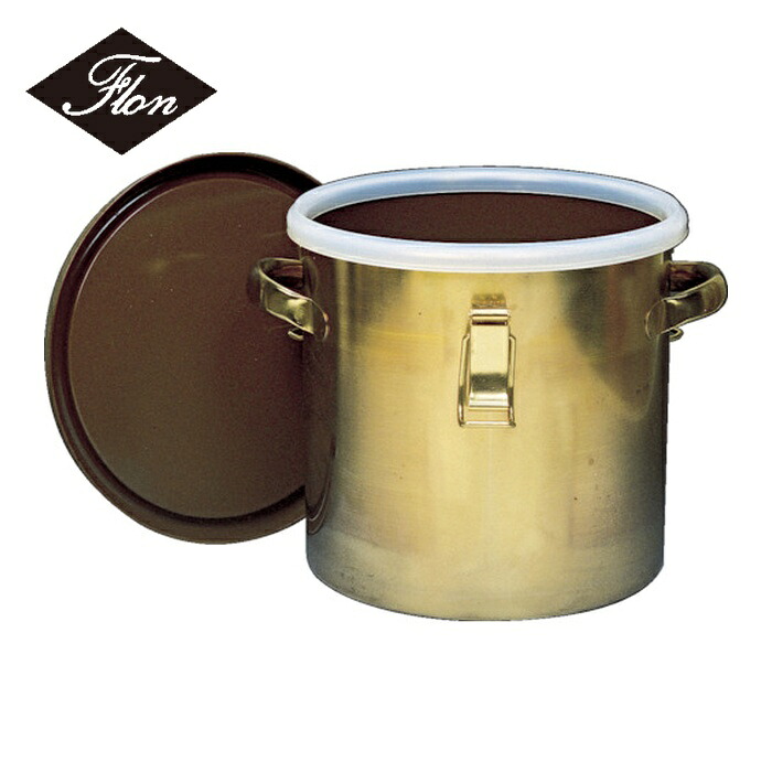 フロンケミカル NR0378-005 フッ素樹脂コーティング密閉タンク(金具付) 膜厚約50μ 25L (1個)｜工具ランド