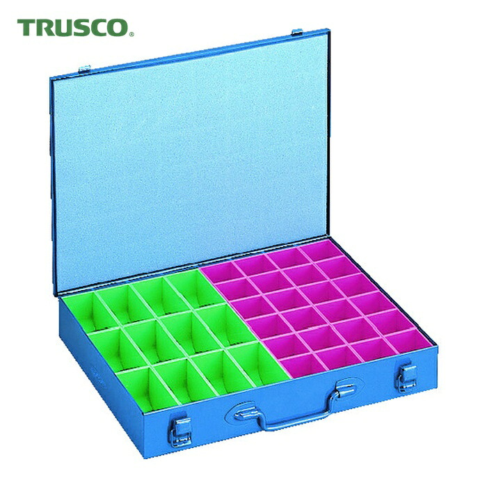 トラスコ TRUSCO 部分品ボックス席PT430 D手合い プラボックス付き添い人 (1S) PT-430B-D