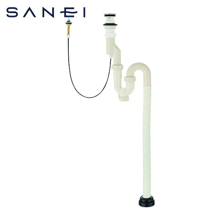 SANEI 三栄水栓 PH7720-1-32 洗面排水栓付Sトラップ (1個)