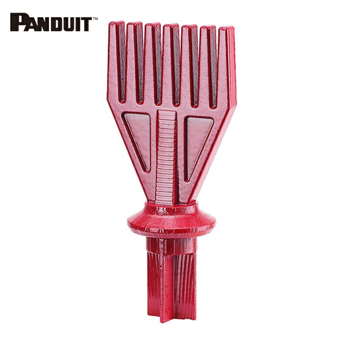 パンドウイット PANDUIT QB-WEH1822-Q Quick-Buildワイヤーエンドホルダー 赤 25 個入 QB-WEH1822-Q (1袋)|工具ランド