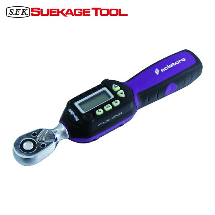 スエカゲツール Pro-Auto PDT-3060 3/8DR.デジタルトルクレンチ (1丁)