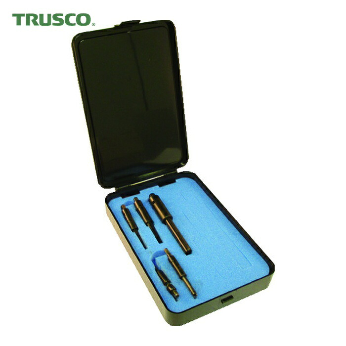 トラスコ TRUSCO 折れ込みタップ除去工具セット 5本組 三本爪 (1S) PTS-1500S｜工具ランド