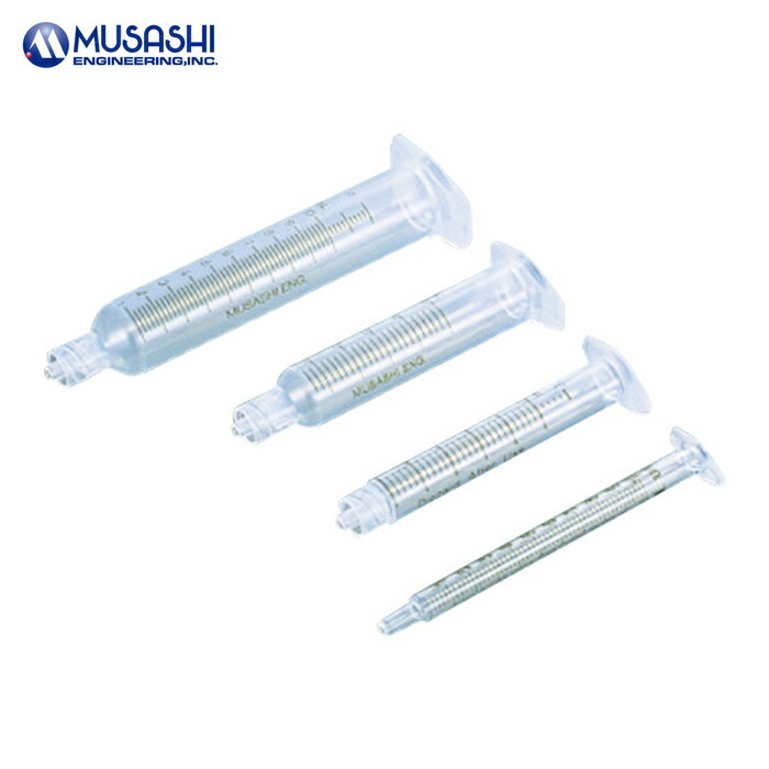 武蔵エンジニアリング PSY-10EU-OR-M ディスペンサー UVブロックシリンジ 目盛付 10ml 50本入 (1Pk)