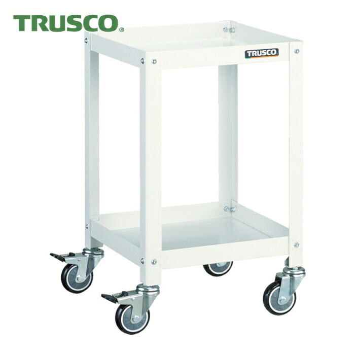 トラスコ TRUSCO 物の具手押し車 ラビットワゴン 360X360 ウレタン拷問台 白いこと (1台) RBW-632U W